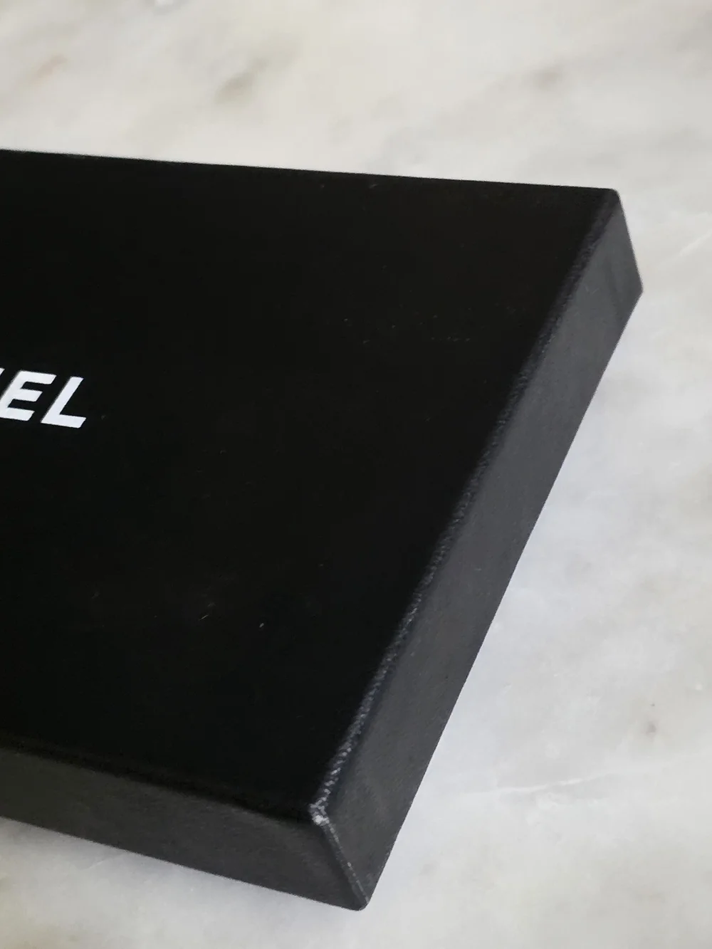 Authentic Chanel Long Wallet Gift Box W/ Dust Cover & Card- 8.1